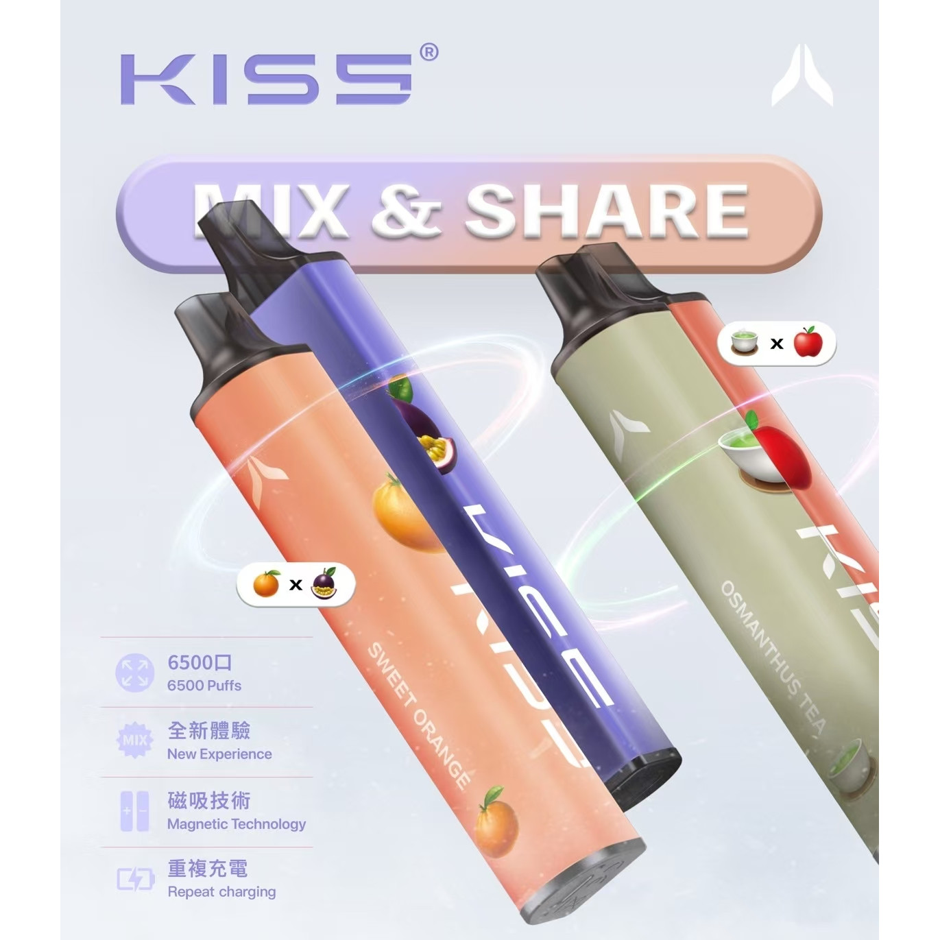 kis5一次性6500口